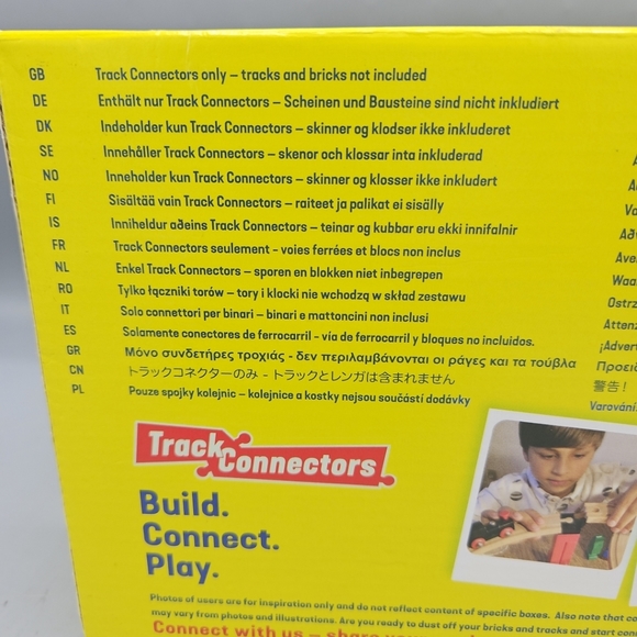 Toy2 Track Connectors 8 Basis #21048 Train Accessories Add On BRIO Compatible - Picture 5 of 6